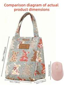 Isolierte, wasserdichte, auslaufsichere, leicht zu reinigende tragbare Lunchbox mit Kühlpack, geeignet für Frühstück, Picknick, Abendessen, Camping, Reisen, Party, Date, Strand, Schule, Zuhause, Küche, Büro, Geschenk - Verschiedenfarbig - Übersicht 6