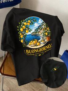 Men T-Shirts - Black - View 1