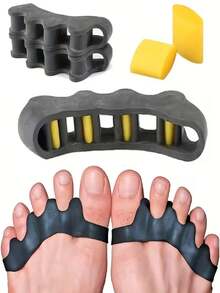 1pc Soft & Comfortable Toe Separator: Adjustable Silicone Toe Spacer For Men & Women - Suitable For Daily Wear And Cycling Activities - Halloween - Christmas - Thanksgiving - Multicolor - View 7