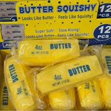 Butter Stick 活性 ASMR 紓壓捏捏玩具，專為遊戲愛好者設計的捏捏發洩玩具，精緻禮物，矽膠黏土捏捏玩具，生日禮物 - 彩色 - 查看 6