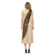 Adult Female Pharaoh Queen COS Set Ancient Egyptian Court Robe Halloween Party Cosplay Costume - Multicolor - View 8