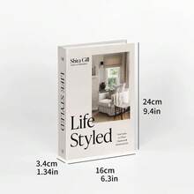 2/3Pcs Modern Minimalist Nordic Indoor Faux Book Decor For Showroom, Villa, Hotel Soft Furnishing, Desktop Ornament, Home Decoration - Decor Book - View 10
