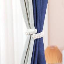 2Pcs Woven Curtain Tie Back Ropes, Decorative Window Curtain Clips, Home Ornament For Bedroom Living Room, Autumn Winter, Christmas & New Year Indoor Holiday Decor, Decor, Fall Decor, Halloween Decor - Hot Selling Item - View 14