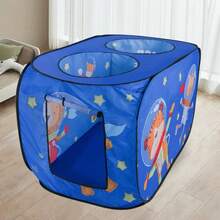 Barraca Chiqueirinho Infantil Para Crianças pop up Montagem Barraca Bebê Porta Brinquedos - police car - Visão 7