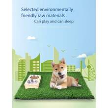 Artificial Grass Dog Pee Pad, Indoor/Outdoor Universal Dog Pee Mat, Simulated Grass Dog Pee Pad - View 3