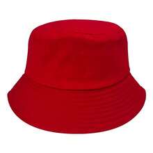 1pc Solid Color All-Match Bucket Hat, Unisex Spring/Summer Sun Protection Hat, Versatile Colorful Student Travel Sun Hat, Customizable, Candy Color All-Match Bucket Hat, Summer Breathable Sun Hat, Student Team Building Hat, Solid Color Flat Top Bucket Hat - Multicolor - View 8