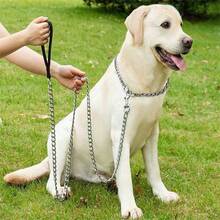 AKAPET Stainless Steel Dog Collar, Dog Chain Collar, Dog Metal P-Shaped Adjustable Chain Collar, Pet Training Dog Chain - Silver - View 3