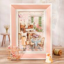 JotBox Warm Home Cozy Style Realistic Embroidery PET Die-Cut Stickers, Light Vintage Planner Collage Creative Material Stickers - Cozy Home - View 1