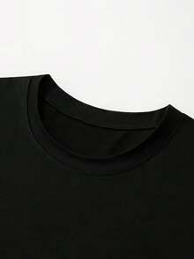 Men T-Shirts - 黑色 - 查看 4
