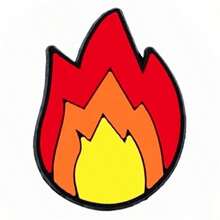 Firefighter Fire Shoe Charm, Garden Clog Hole Shoe Decoration - Multicolor - View 8