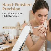 3/2 buah Pinset Alis Stainless Steel Presisi Tinggi, Cocok untuk Mencabut Bulu Wajah, Membentuk Alis, dan Memasang Bulu Mata Palsu, Alat Kecantikan Pencabut Bulu Praktis Unisex, Cocok untuk Penggunaan Sehari-hari di Rumah dan Hadiah Liburan - Model yang ditingkatkan - View 10