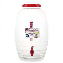 5 Gallon Vitrolero Red Beverage Dispenser - Red - View 2