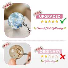 100/200/300 مل راتنج UV شفاف صلب، صيغة مطورة عالية الشفافية، غراء صلب، راتنج إيبوكسي قابل للمعالجة بالأشعة فوق البنفسجية مسبق الخلط، مناسب لمجموعة صنع المجوهرات اليدوية DIY، يستخدم لصب الراتنج وطلاء الحرف اليدوية - راتنج مقاوم للأشعة فوق البنفسجية - مشاهدة 7