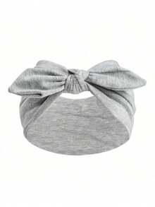 1/4pcs Bow Tie Rabbit Ear Headbands,Boho Style Wide Headbands,Super Wide Cute Rabbit Ear Headbands,Mother's Day Headpieces - Multicolor - View 12