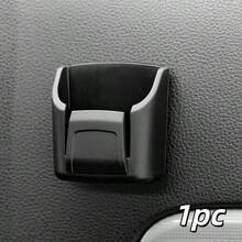 1pc/2pcs New Car Key Storage Box, Center Console Key Hook, Card Storage Box, Remote Control Box, Car Interior Key Holder Storage Box, Center Console Decoration, Car Interior Small Item Storage, Lighter, Lipstick Storage, Car Interior Organization, Christmas Halloween Small Gift - Black - View 13