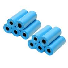 1/10 Rolls (150pcs) Solid Color Pet Waste Bags, Suitable For Cat And Dog Feces, Cleaning And Hygiene Supplies Pet Garbage Bags, Continuous Roll Dog Poop Bags, Multi-Color Cat And Dog Scoop Feces Bags - Multicolor - View 11
