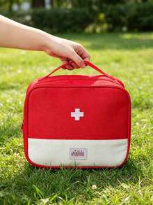Large Capacity Portable Pill Storage Organizer Bag, Multi-Functional Travel Organizer Bag, Suitable For Business Trips, Vacations, Camping And Home Storage - Multicolor - View 2