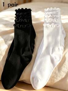 1/3/5/10/20 Pairs Women's Socks, Moisture-Wicking, Breathable, Versatile, Outdoor Wear, Sports, Comfortable, - Multicolor - View 10