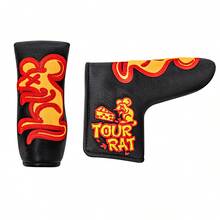 十二生肖鼠刺繡刀鋒式推桿頭套，高爾夫推桿保護套高爾夫配件 - 彩色 - 查看 6