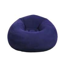 1 Inflatable Lazy Sofa Chair, Foldable, Portable, Soft And Comfortable Bean Bag Sofa, Suitable For Indoor/Outdoor Use. - Multicolor - View 7