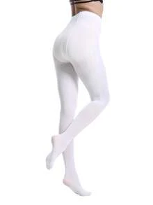 1 Pair Women's Versatile Solid Color Tights, Leggings, Suitable For Under 60kg, Perfect For Daily Wear - Multicolor - View 3