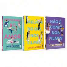 Kit Livro Melhor do que nos Filmes + Não É Como Nos Filmes Vol. 2 + Apostando no Amor - Lynn Painter BookTok - Conjuntos - Visão 1