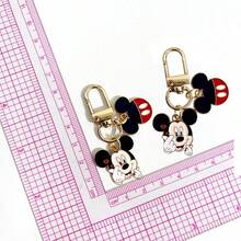 2pcs Disney New Cute Mickey Minnie Couple Keychain, Exquisite Unisex Metal Pendant Key Chain For Bag - View 14
