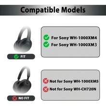 Replacement Earpads , Protein Leather Cushion Pad Repair Parts For S*Ny WH-1000XM3 WH-1000XM4 Over-Ear Headphones - View 9