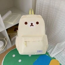 San-X Rilakkuma Tas Ransel Kartun Lucu Gaya Harajuku Jepang untuk Anak Perempuan, Versi Korea Baru, Tas Ransel Pelajar Kapasitas Besar - MultiWarna - View 8