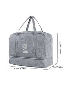 Travel Hanging Luggage Organizer Bag, Large Capacity Storage Bag For Outdoor Sports, Suitable For Back To School, Travel, Dorm Use - Multicolor - View 16