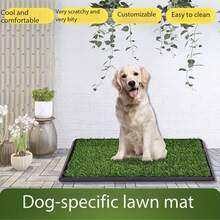 Artificial Grass Dog Pee Pad, Indoor/Outdoor Universal Dog Pee Mat, Simulated Grass Dog Pee Pad - View 5