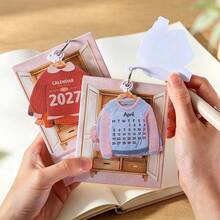 JotBox Kalender Meja Mini Lemari Pakaian Empat Musim 2027, Ornamen Meja Kreatif, Kalender Seru - Kalender Mini Lemari Pakaian Empat Musim - View 9