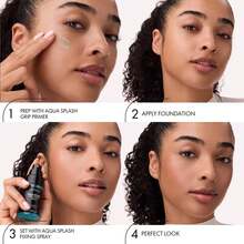 Catrice Aqua Splash Grip Fixierspray 55ml - Fixierspray, Make-Up-Spray, Langanhaltendes, Transparentes Finish, Ultrafeiner Nebel - Porcelain - View 4