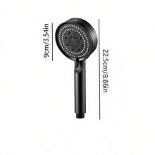 High Pressure Shower Head, Powerful Bathroom Shower Head, Strong Spray With Soft Silicone Nozzles, Universal Design Suitable For High And Low Water Pressure - A - View 3