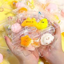 12-Pack Food Squeeze Ball PVC Pendant Decompression Toy, Individually Packaged With Various Food Pattern Designs, Squeeze To Relieve Stress (Random Assortment) Perfect For Children, Teens, Adults To Relieve Stress, Perfect Birthday Gift, Holiday Gift, Gift, Giveaway - Multicolor - View 7