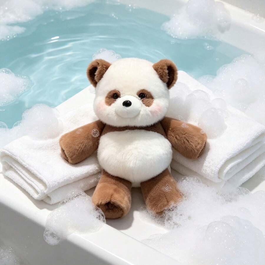 Boneka Plush Panda Raksasa Seri Forest Run, Bantal Tidur Boneka Plushie, Hadiah Ulang Tahun, Wisuda, Hari Valentine