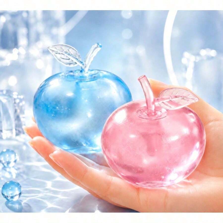1pc Maltose Green Apple Squishy Stress Relief Toy, Random Color - Multicolor - View 1