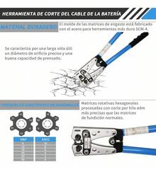 Pinzas De Presión Hexagonal + Cortador De Cables +60 Bornes - A - Ver 4