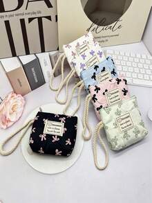 XD Dompet Koin Resleting Warna-warni dengan Pita, Tempat Perhiasan, Tempat Kartu Portabel dan Ringkas, Penutup Resleting untuk Menyimpan Koin, Anting, Kalung, dan Aksesoris Lainnya (12pcs/6pcs/3pcs/1pc) - MultiWarna - View 8