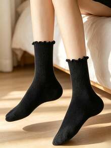 1/3/5/10/20 Pairs Women's Socks, Moisture-Wicking, Breathable, Versatile, Outdoor Wear, Sports, Comfortable, - Multicolor - View 3