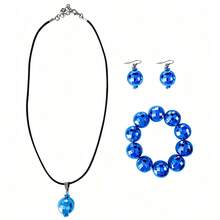 70s Disco Women's Shiny Sequin Hat & Necklace Set, Halloween New Style Casual Versatile - Multicolor - View 20