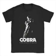 Herren Damen Mode Weltraum-Abenteuer Cobra: Das Erwachen T-Shirt Baumwolle T-Shirts Kleidung NOBG - Schwarz - Übersicht 2