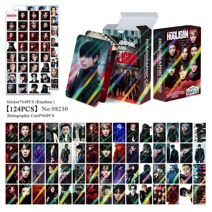 ARIRANG Album Body To Body 2.0 Swim FYA Hooligan Mini Collectible Cards - Multicolor - View 1