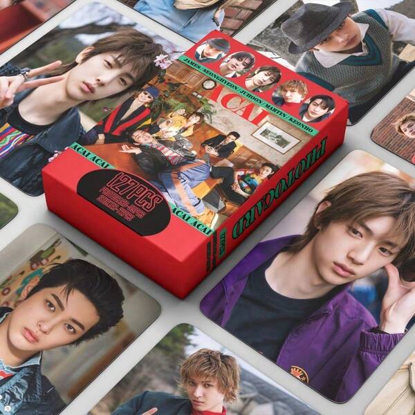 C ORTIS ACAL Series Peripheral Gift Box, Member Photo Cards + Stickers, Zhao Yufan, Zhu, Xun An, Qian Hao, Ma Ding, Yan Chengxuan Full Set Fan-Made LOMO Peripherals, Korean Boy Group C ORTIS Casual Daily Style Boxed Photo Card Sticker Set JAMES, JUHOON, KEONHO, SEONGHYEON Fan Support Collection Goods, ACAL Boxed Photo Cards, Member Photo LOMO Cards, Idol Stickers, Planner DIY Decoration, Korean Boy Group Peripherals, Fan Support Goods Gift Box