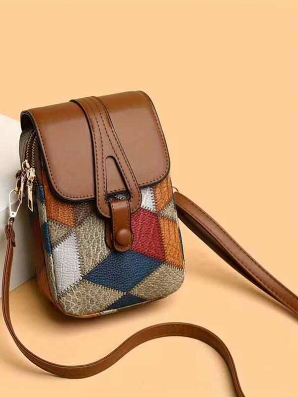 2026 New Style Ladies' Bag, Simple Solid Color Long-Length Mini Shoulder Bag, Korean Design, Suitable For Women To Use