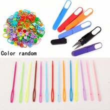 EDCUEBE7 9PCS Soft Handle Crochet Hook Set, 2-6mm Ergonomic Crochet Hook Set, Red Soft Touch Aluminum Crochet Hooks, Suitable For Beginners/Professionals, Exquisite Knitting Crochet Supplies (Accessory Color Random) - Bright Red Crochet Hook - View 8