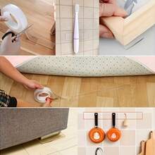 Nano Double-Sided Tape Transparent Strong Adhesive Strip Washable Reusable Removable Tape Suitable For Home, Office, Car Storage And DIY Decoration - One Size Fits All - View 2
