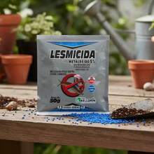 Combo 3 Lesmicidas Kelldrin Isca Granulada Lesmas E Caracóis 3x50gr - C - Visão 8