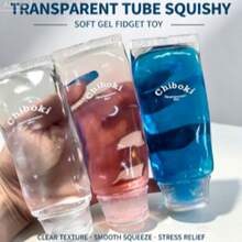 1pc New Toothpaste Squeeze Toy, Portable Funny Stress Relief Slow Rebound Toy - Random Style - Multicolor - View 1