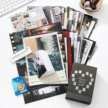 Twilight Vintage Material Notebook Nostalgic Material Sticker Book Scrapbook Material Paper Decorative Background Paper Sticker Book - 1 Set - View 5